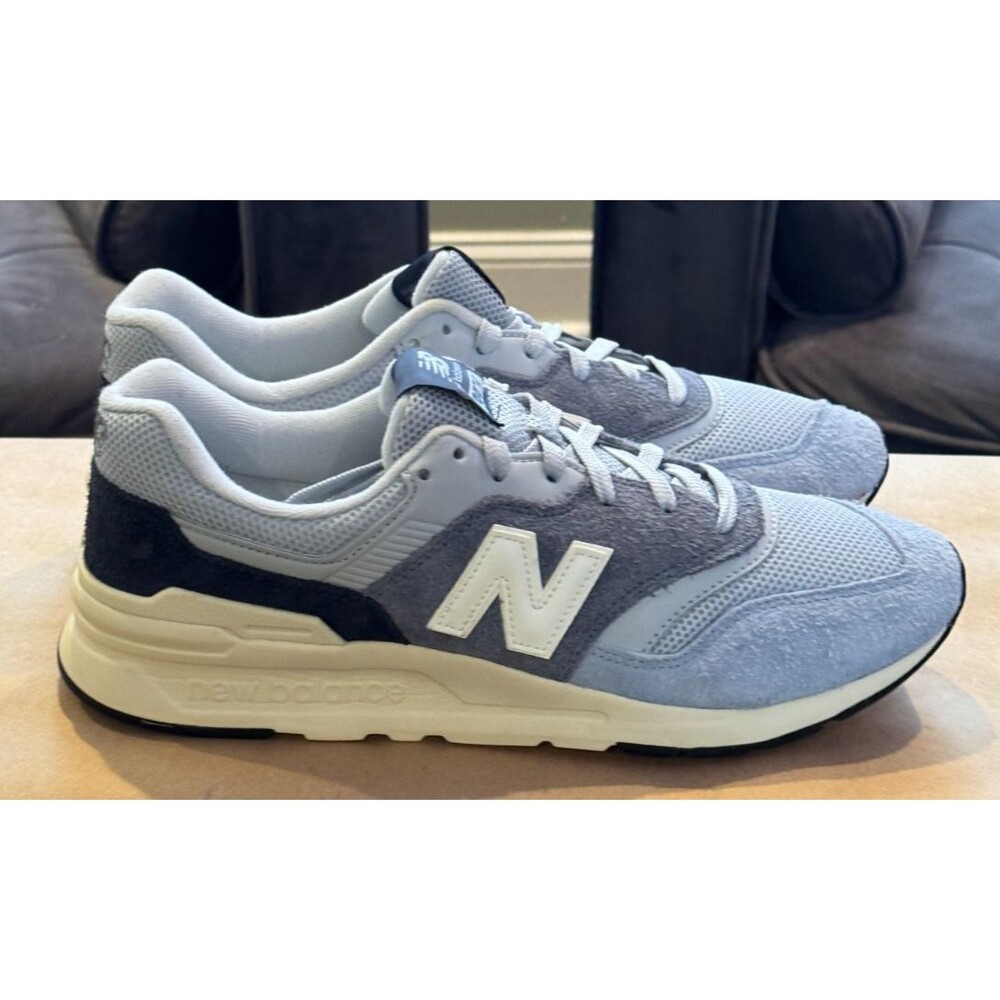 New Balance 997H Men's Size 11 Light Arctic Grey Suede Mesh Sneakers CM997HRY